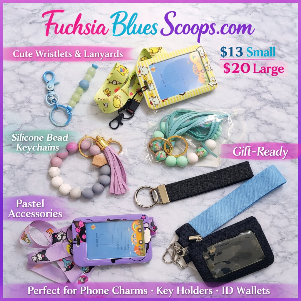 Mystery Scoop Keychains - Cute, Colorful, Fun!