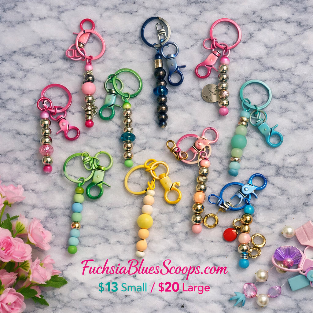 Mystery Scoop Keychains - Cute, Colorful, Fun!